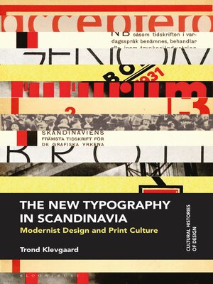 cover image of The New Typography in Scandinavia